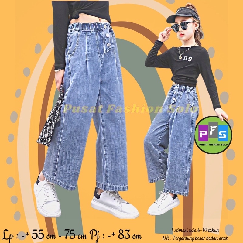 CELANA JEANS ANAK PEREMPUAN JEAN MURAH KOREA KEKINIAN SD 12th