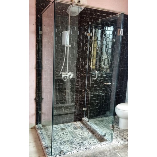shower box kaca tempered kamar mandi