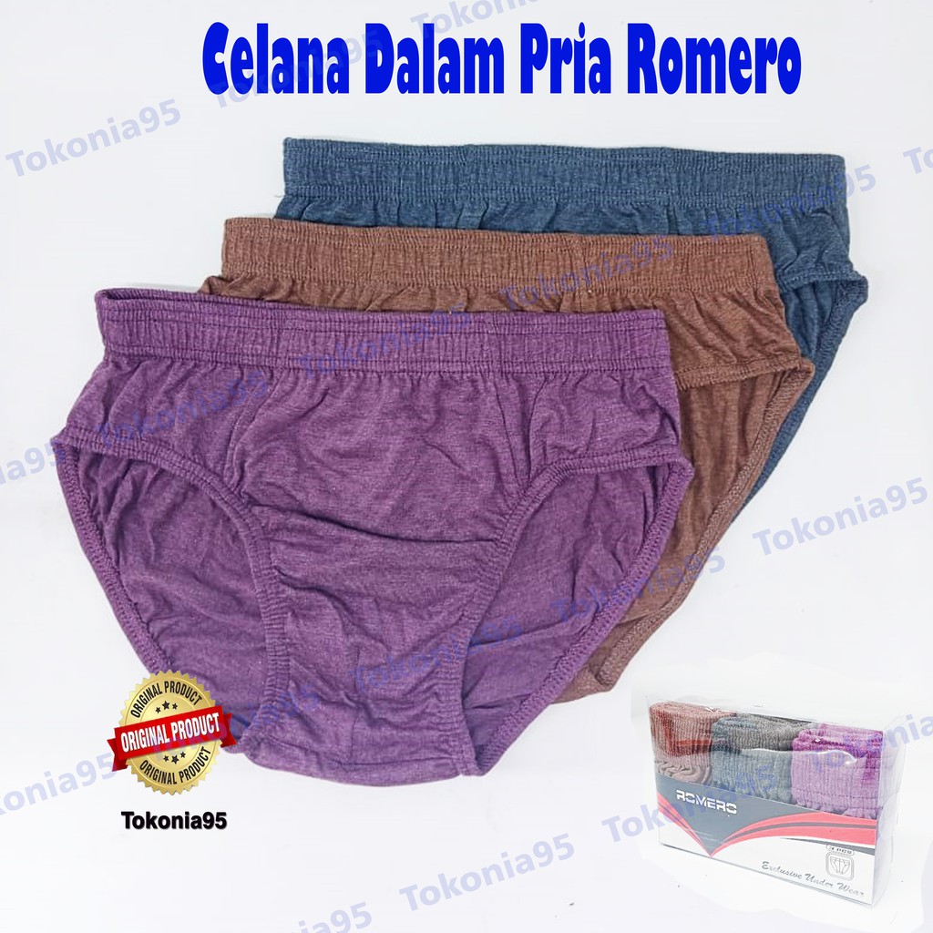 6 Pcs Celana Dalam Pria Dewasa Romero - Eksklusif Underwear