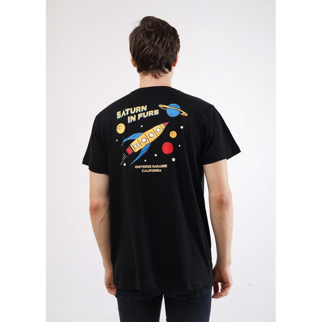 

Erigo T-Shirt Saturn Furs Black