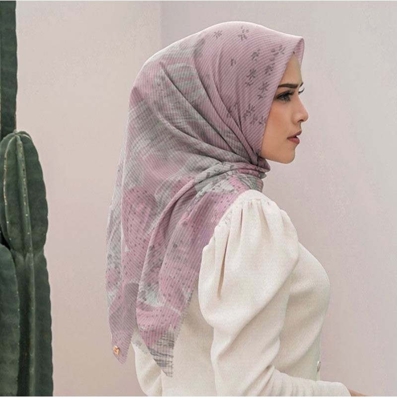 preloved buttonscarves opuntia lilac