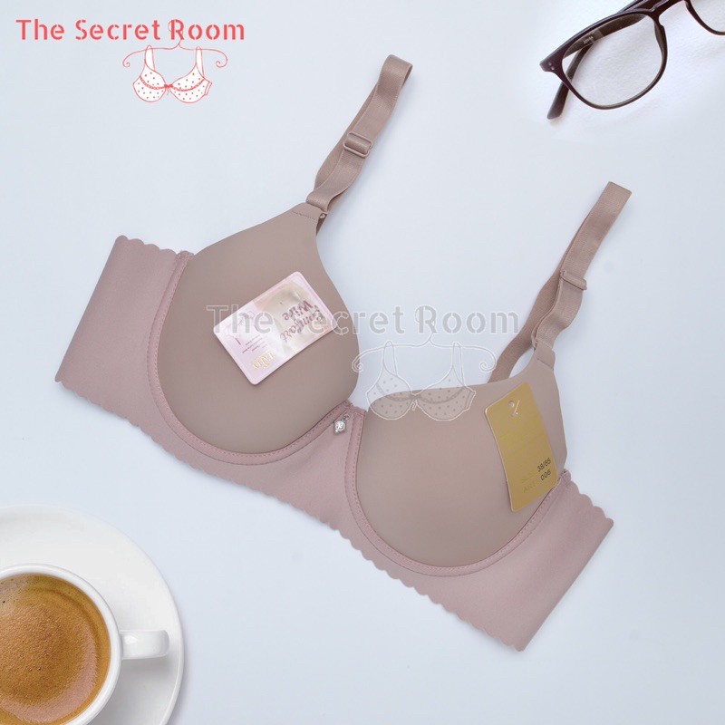 TALLY BRA BH SEMI SEAMLESS 006 I CUP C | ADA KAWAT | BUSA TIPIS | SIZE 34-38