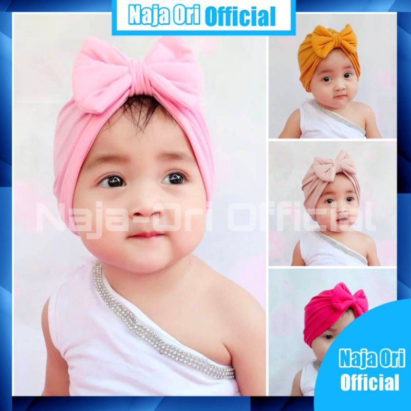 Turban Baby Turban Anak Perempuan  Newborn Sampai 1 dan 2 Tahun