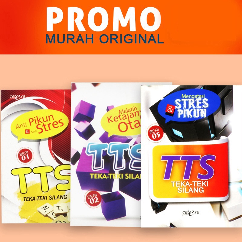 Jual Buku Hiburan Tekateki Silang  TTS Murah  Gampang  Original
