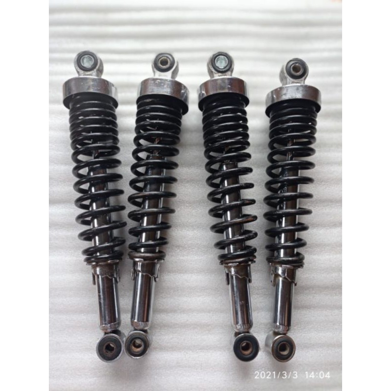 shockbreaker sok belakang rx king cobra ulir hitam second original