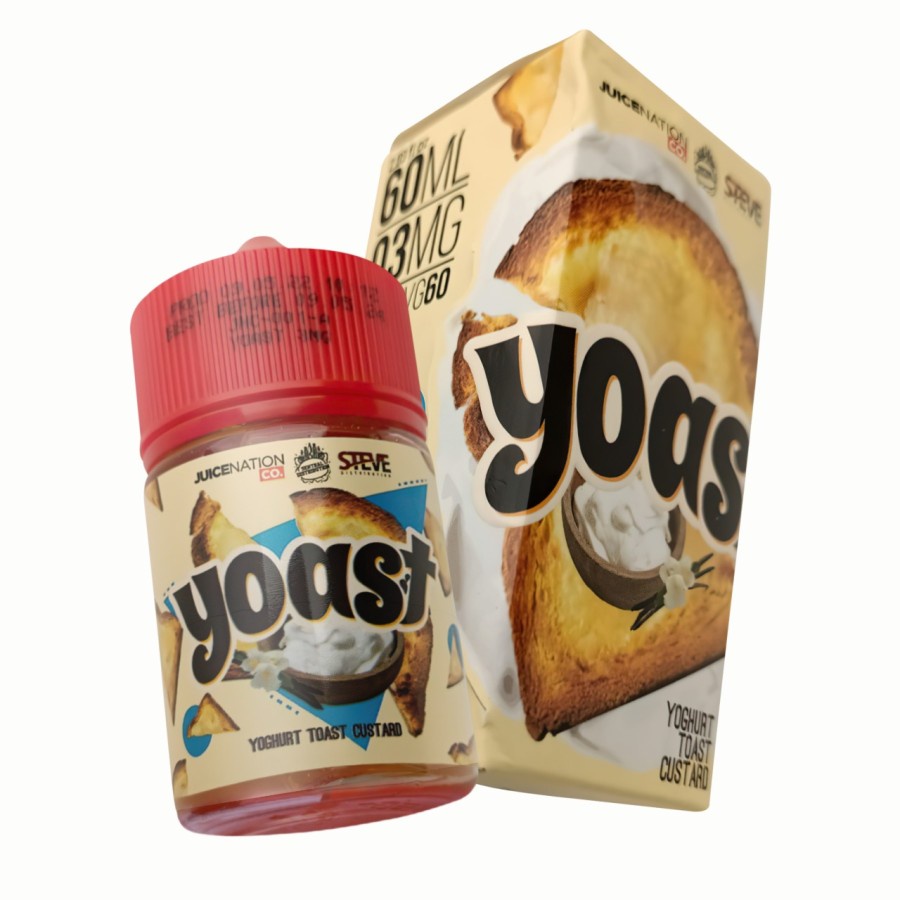 Yoast Yogurt Toast Custard 60ML by Juicenation x Steve Distribution