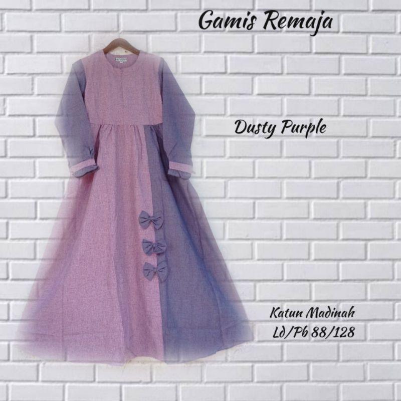 Gamis Remaja Katun Madinah Grosir Termurah