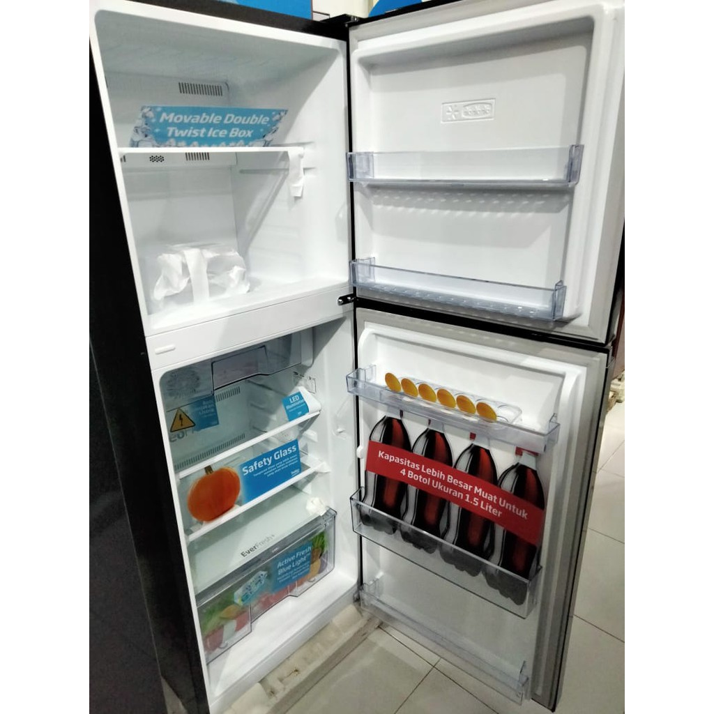 KULKAS BEKO 2 pintu RDNT 231 VZ WB kapasitas 230 Liter