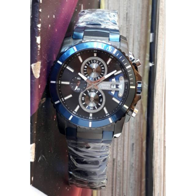 Jam Tangan Pria Alexandre Christie AC 6455 Biru