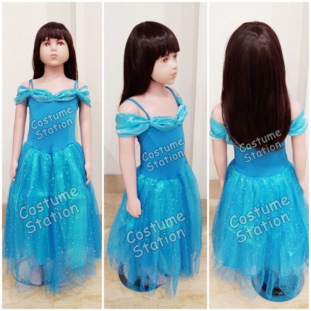 Kostum Putri Cinderella / Costume Disney Princess Cinderella anak perempuan