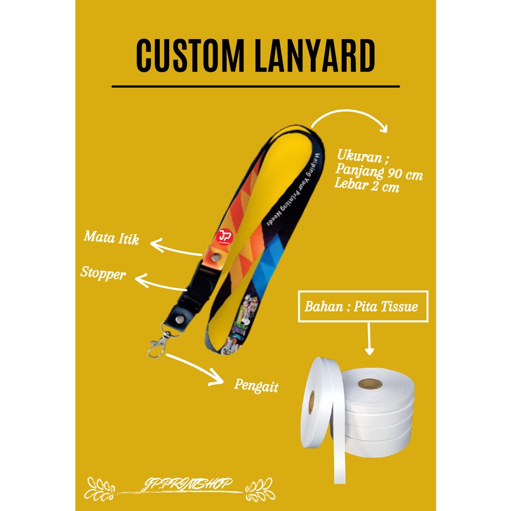 

LANYARD CUSTOM MURAH