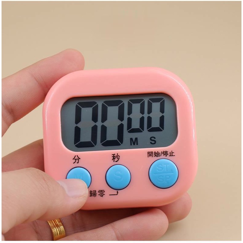 TIMER MINI DIGITAL DAPUR kitchen alat pengingat alarm masak stopwatch  jam clock cooking oven kue