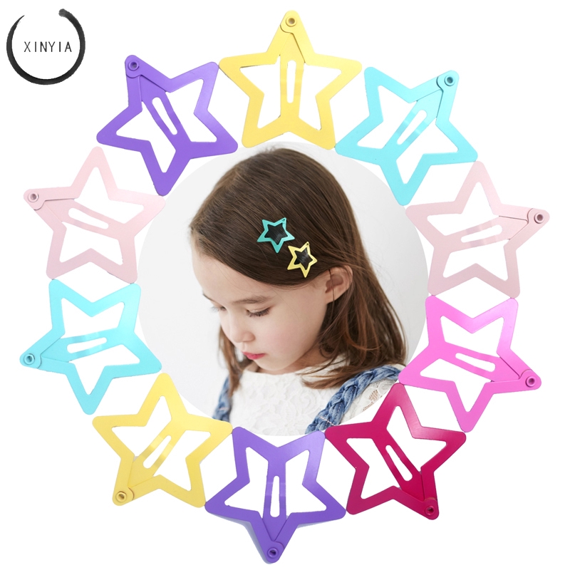 Jepit Rambut Untuk Anak Bintang Hairclip Klip HairPin Hairdressing