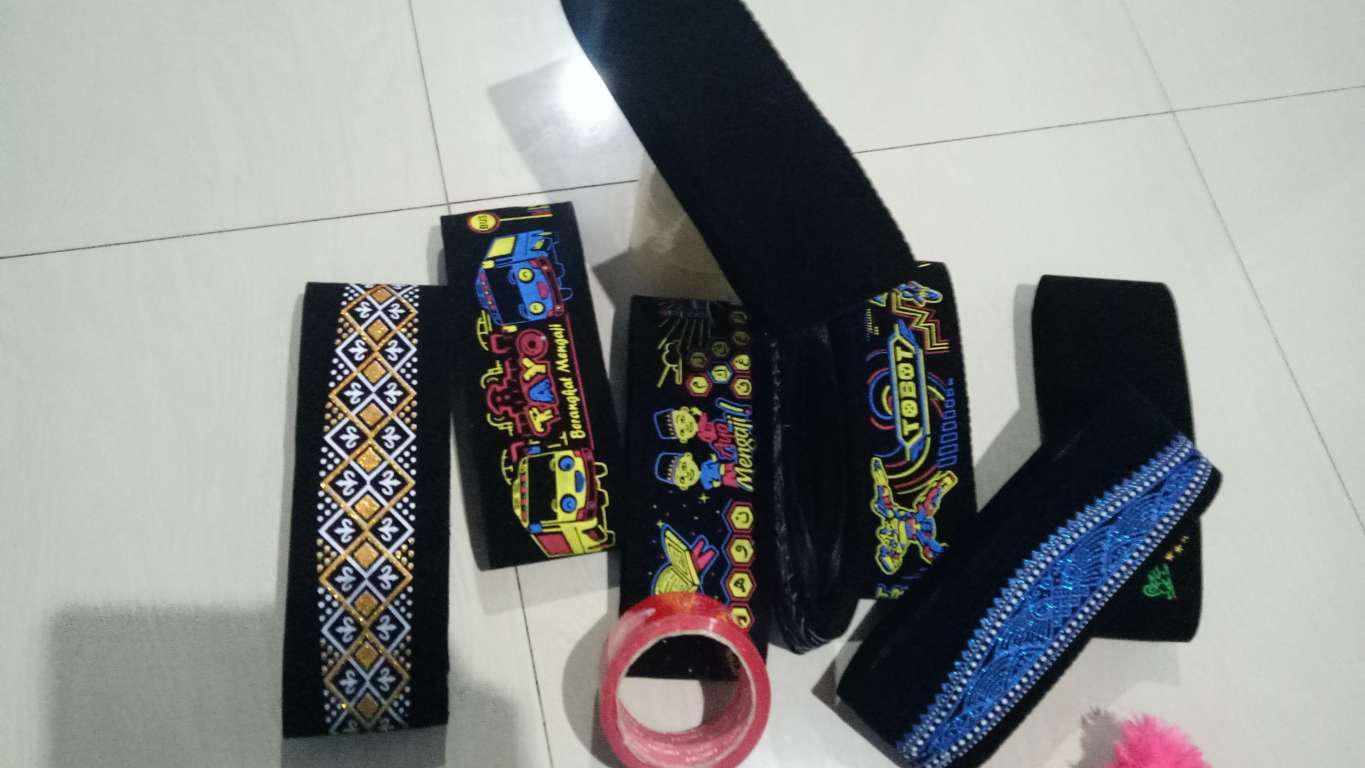 Songkok Batik Kolosebo - Peci Sablon Motif Biru Emas Silver Kopiah Kopyah Kopeah Ac Anak Dewasa