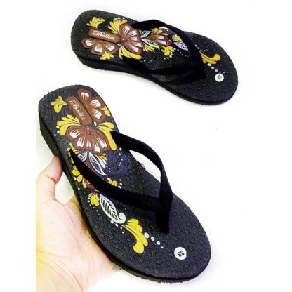 SANDAL JEPIT WANITA - SANDAL WANITA WEDGES - WEDGES WANITA - SANDAL HAK WANITA - SANDAL SANTAI WANITA (SABLON CANTIK)