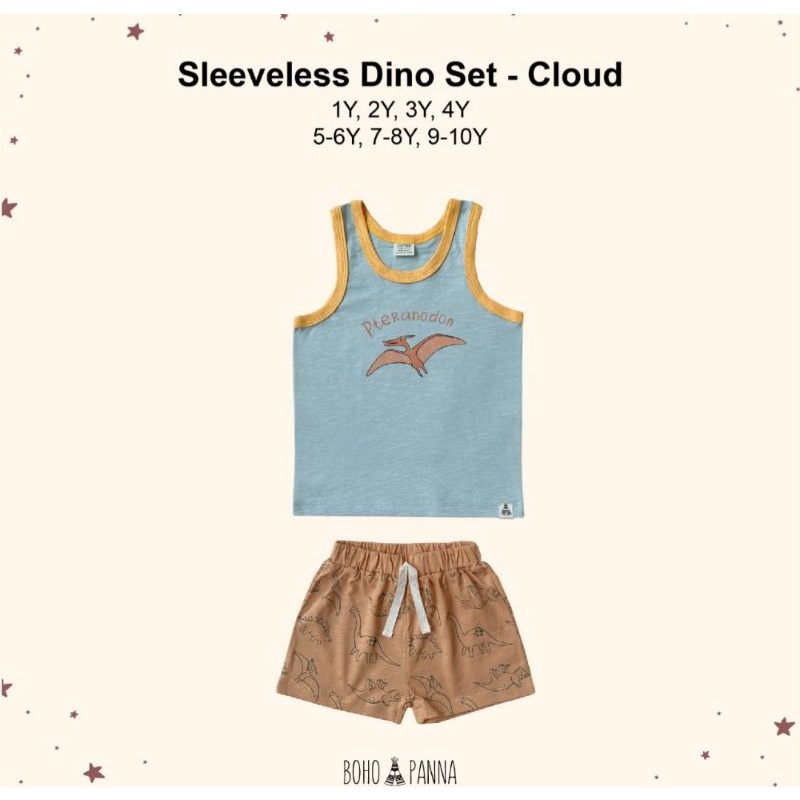 Sleeveless Dino Set