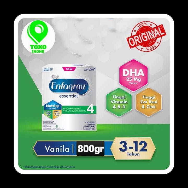 Enfagrow Essential 4 Susu Formula 800Gr