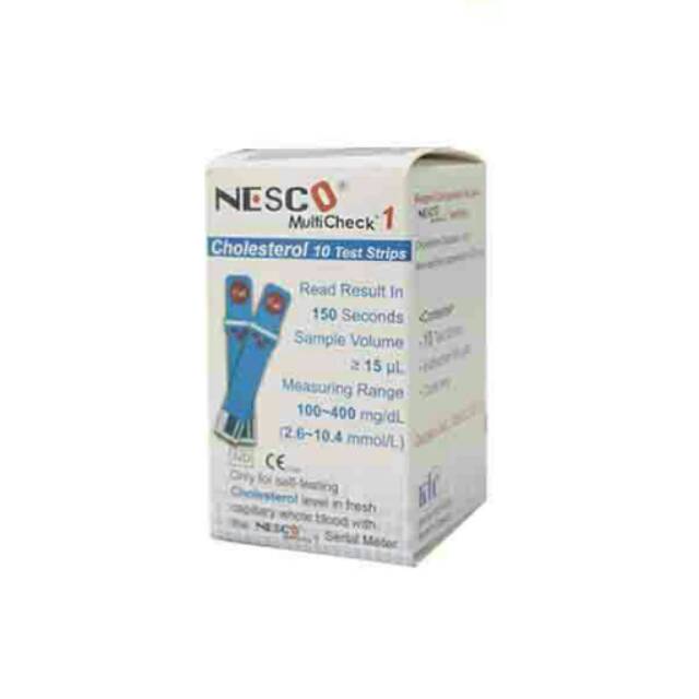 Strip Isi Ulang Nesco Kolesterol Refill Cholesterol Refil GCU Murah