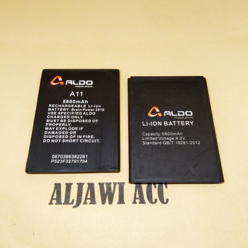 Batre Batere Baterai Battery ALDO A11 Aldo A-11 Original Battery Handphone