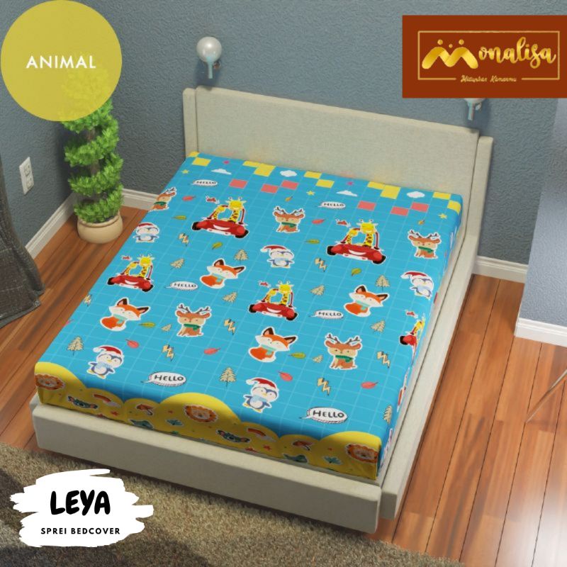 MONALISA Sprei Waterproof 180x200 King Size anti ompol-Animal