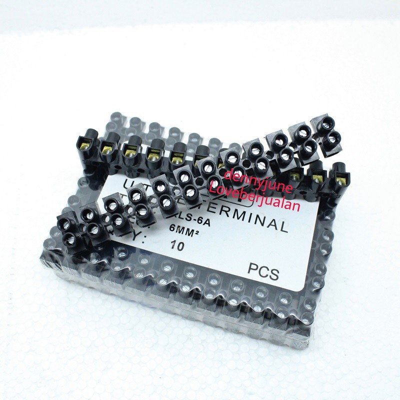 (10 pcs) Krustin Terminal Block 6mm FORT U Type Terminal