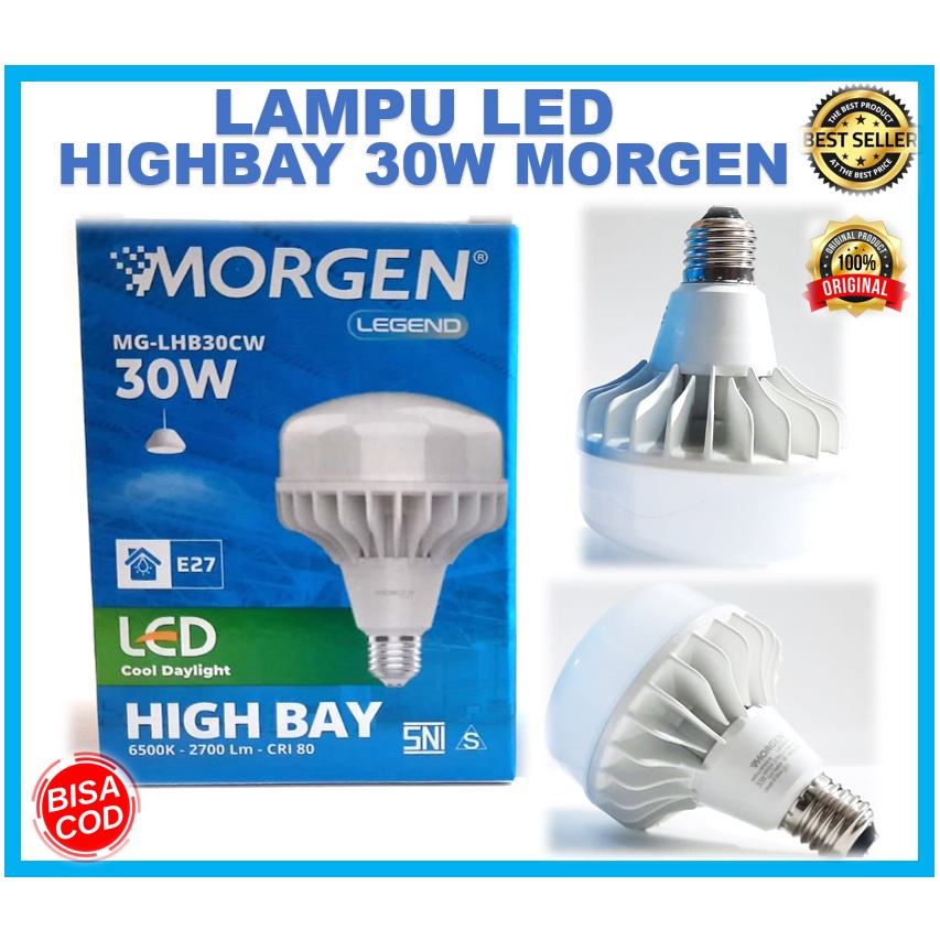 Lampu Led 30w Morgen High Bay