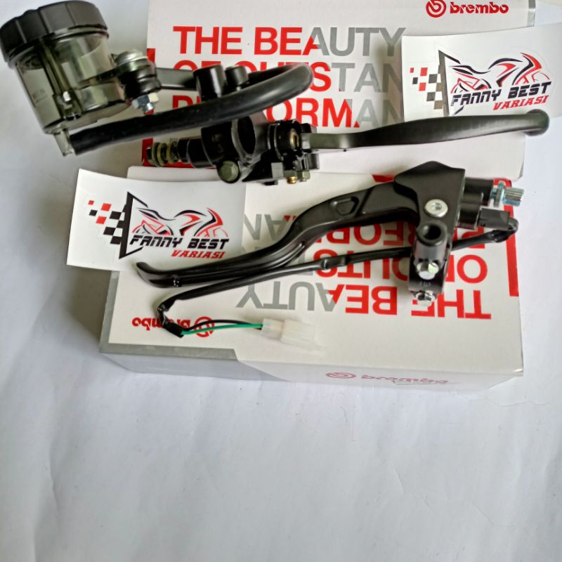 MASTER REM BREMBO NONAME PLUS HANDLE KIRI VARIO BEAT RX-KING MXKING AEROX LEXI SCOOPY GENIO KLX-2