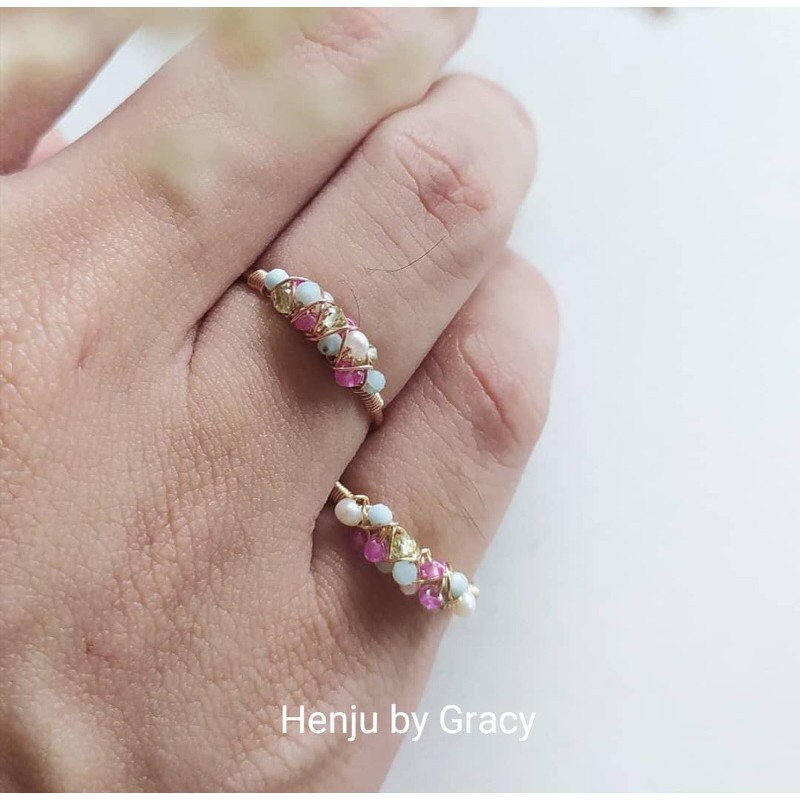 Cincin Gemstone | Bubble Ring | Gemstone Ring |