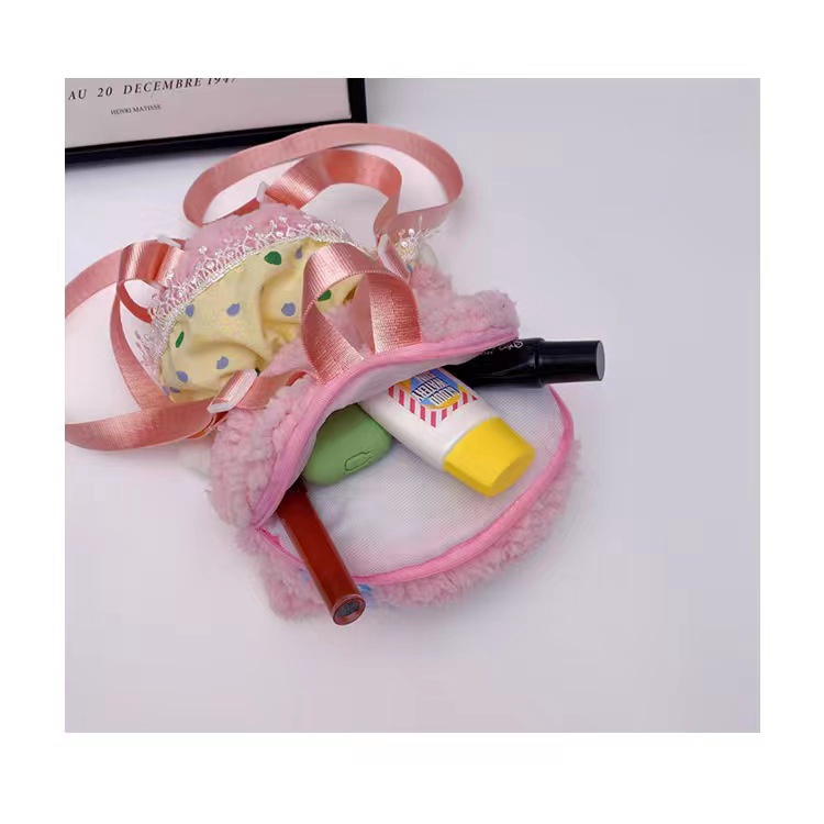 (COD)Tas Ransel Wanita pink Lucu Fashion Motif Kartun Karakter Hewan Anak &amp; Dewasa