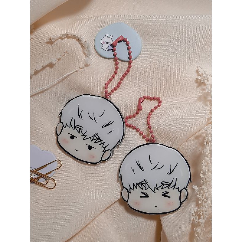 Cherry Blossoms After Winter Taesung and Haebom keychains