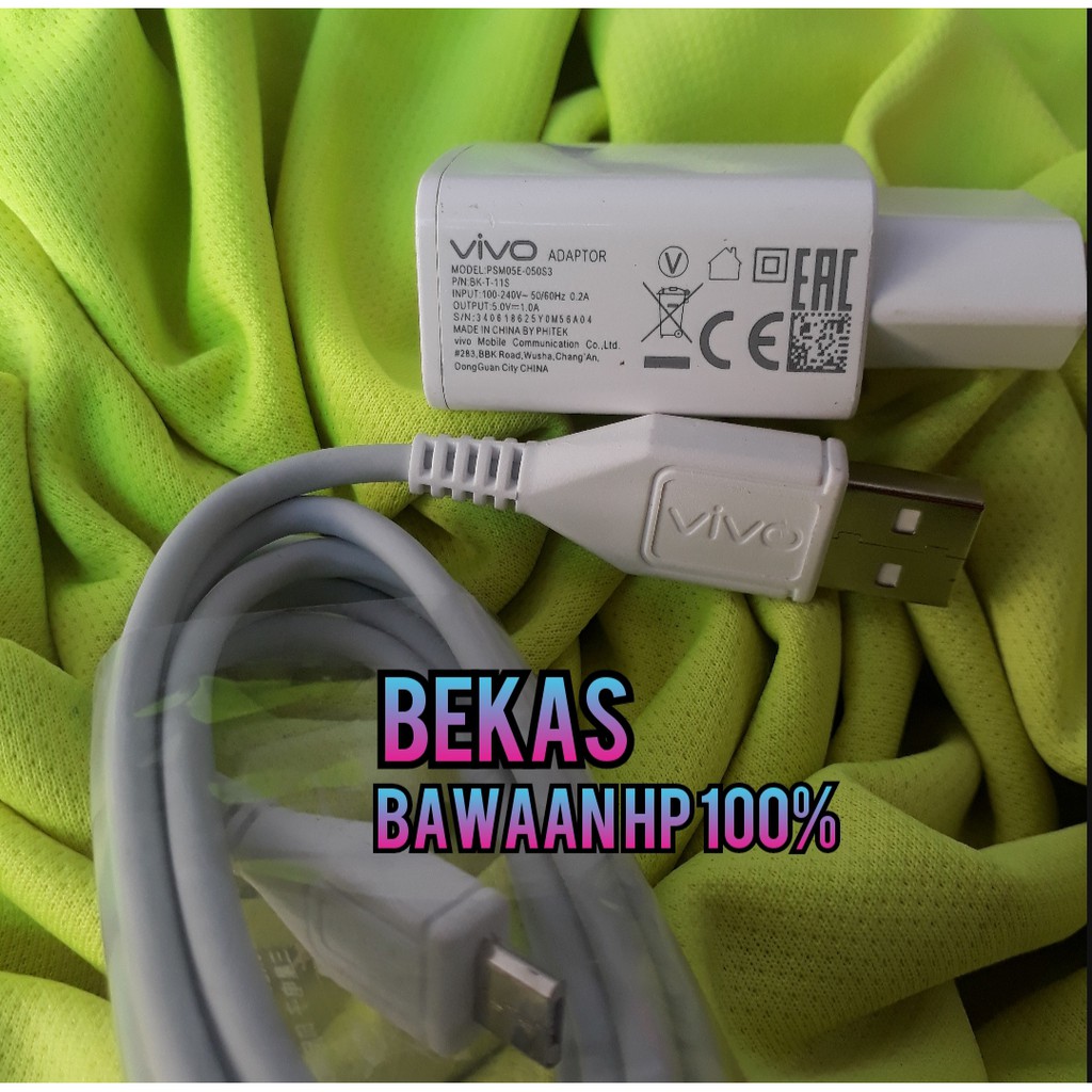Charger Vivo Y91 Y81 Y71 Y55 Y56 Y53 original bawaan hp 100%
