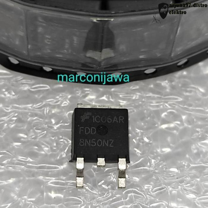 Fdd8N50Nz Transistor Smd Tempel Marcojiw99 Kualitas Baik