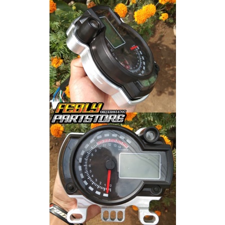 COVER CNC SPEDO KOSO RX2N PANGKON CNC SPEDO KOSO RX2N BREKET CNC SPEDO KOSO RX2N M1 SPEED SPEEDOMETE