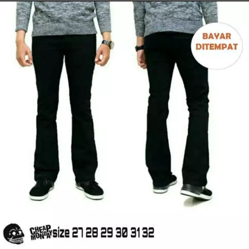 Celana JEANS CUTBRAY pria/ Celana komprang murah bayar ditempat