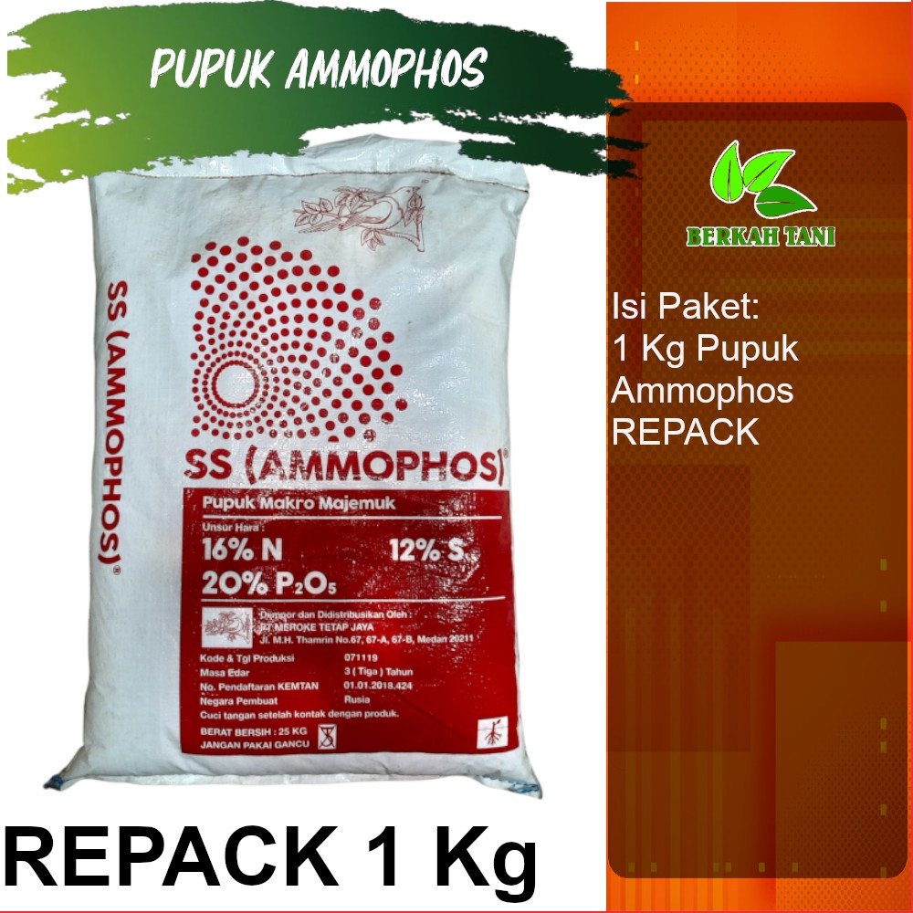 Pupuk SS Ammophos 1 Kg Amophos 1 Kg