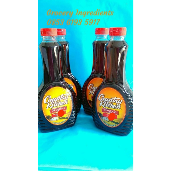 

Country Kitchen Maple Syrup 1Duz 12 Botol / Sirup Jagung / Corn Syrup