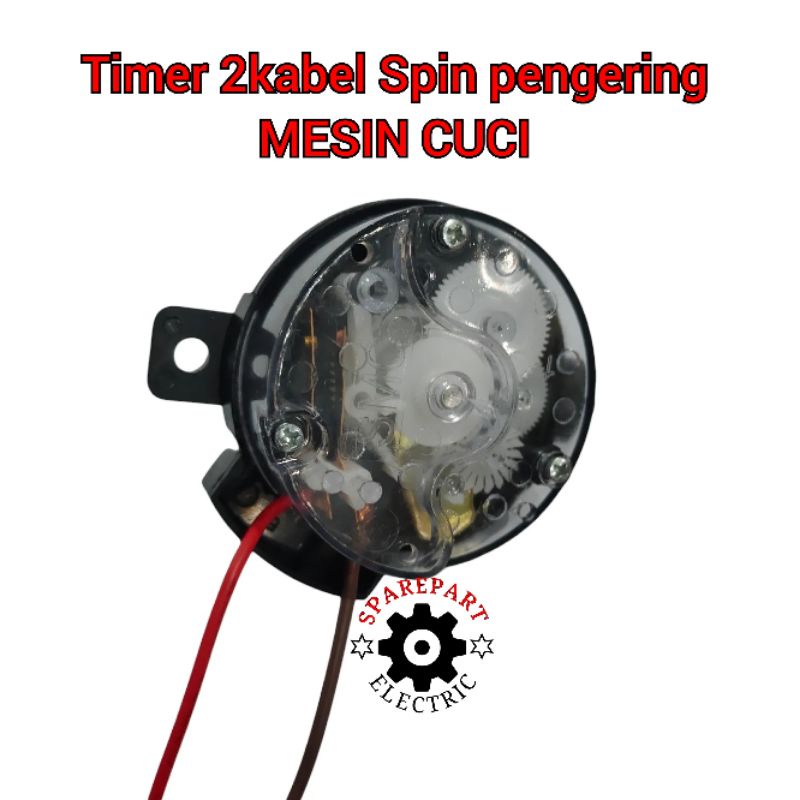 TIMER UNTUK SPIN - PENGERING MESIN CUCI 2TABUNG MODEL 2KABEL