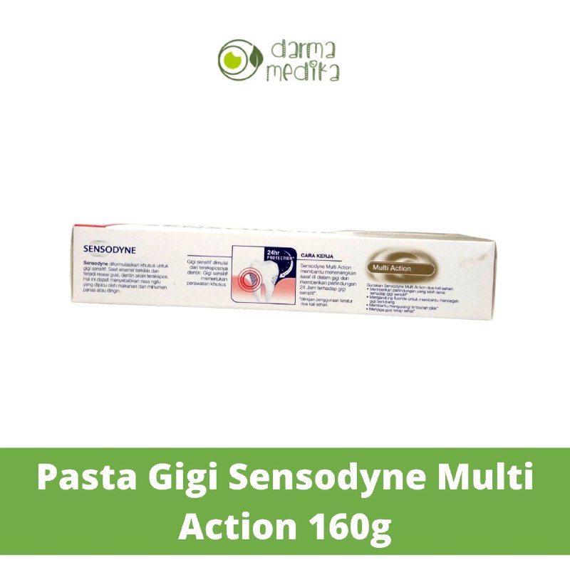 Sensodyne Pasta Gigi Sensitif Essensial Care Multi Action 160gr 160 gr