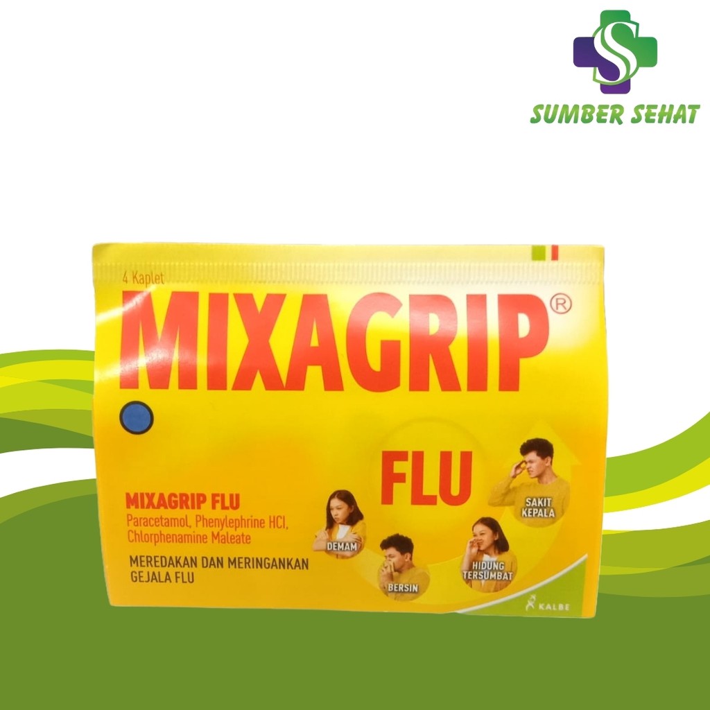 MIXAGRIP FLU STRIP 4 KAPLET