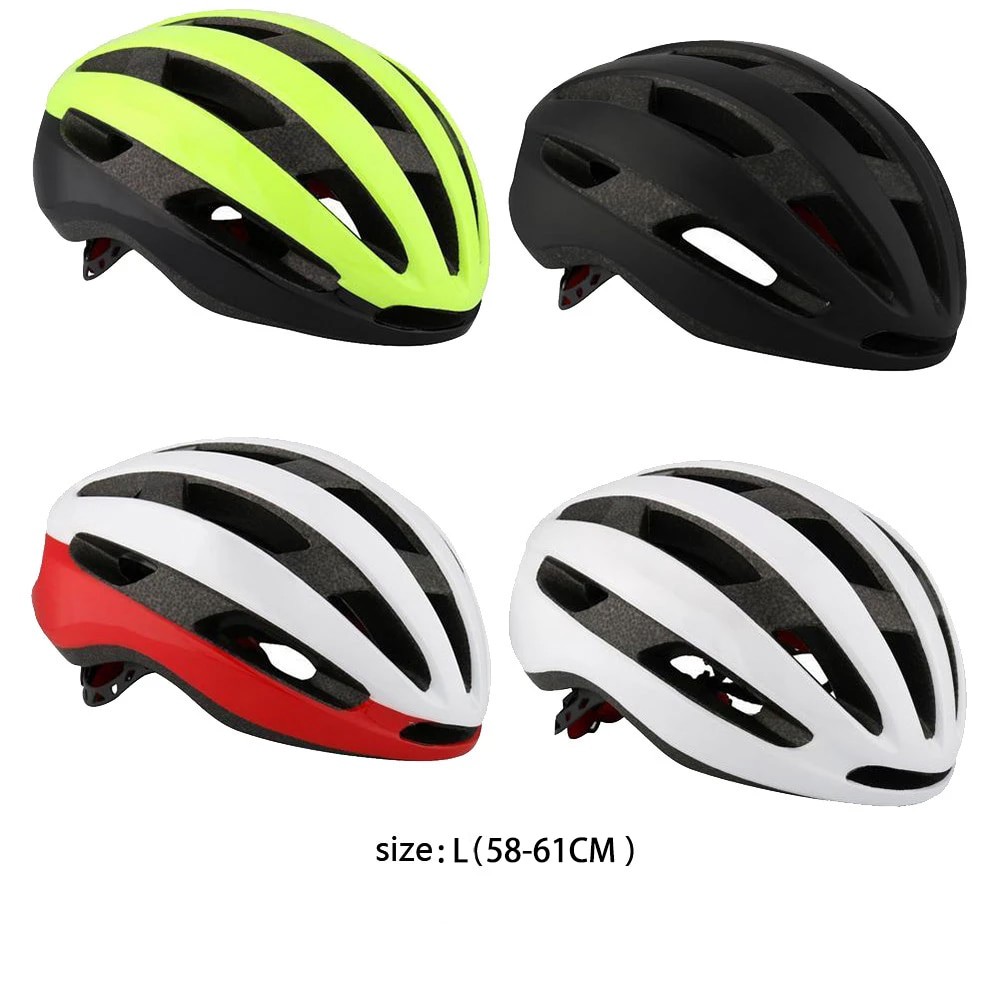 YGRETTE - TAFFSPORT RNOX Aero Bicycle Safety Ultralight Road Bike Helmet Red MTB Cycling City Helmet Outdoor Mountain