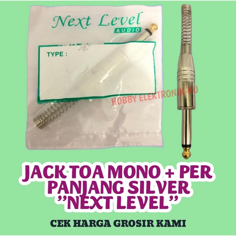 JACK TOA JEK AKAI MONO + PER PANJANG SILVER NEXT LEVEL