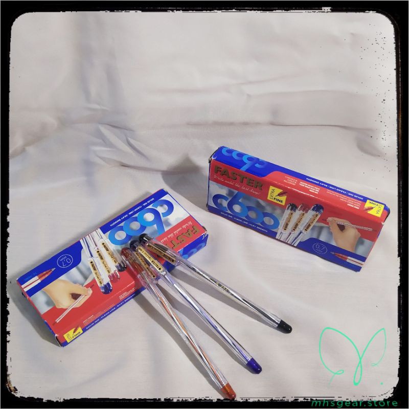 

Pulpen pen faster C600 Hitam ATK