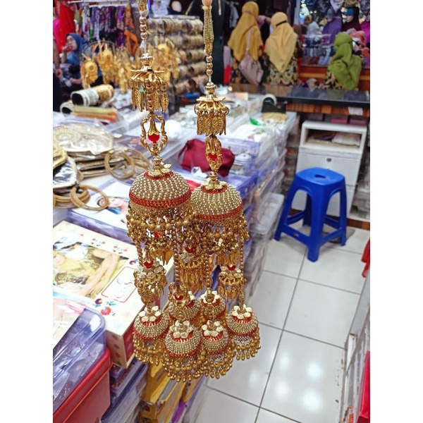 kalira/gelang india/gelang nikah/aksesoris india/perhiasan/perhiasan india/gelang juntai
