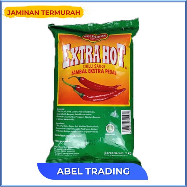 

DELMONTE CHILI XTRA HOT POUCH 1kg