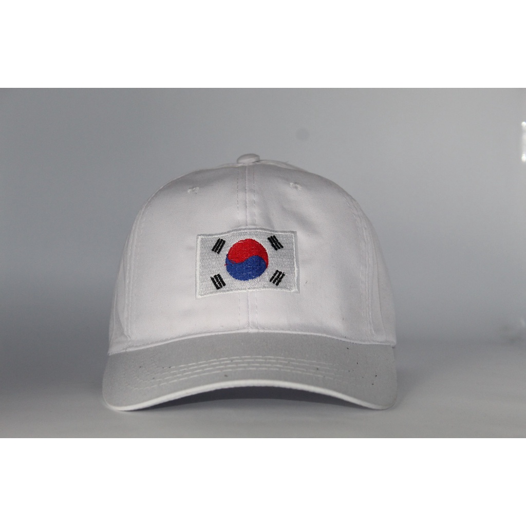 tOPI Baseball Termurah/Topi Korea/Topi bendera korea import/Topi bahan katun