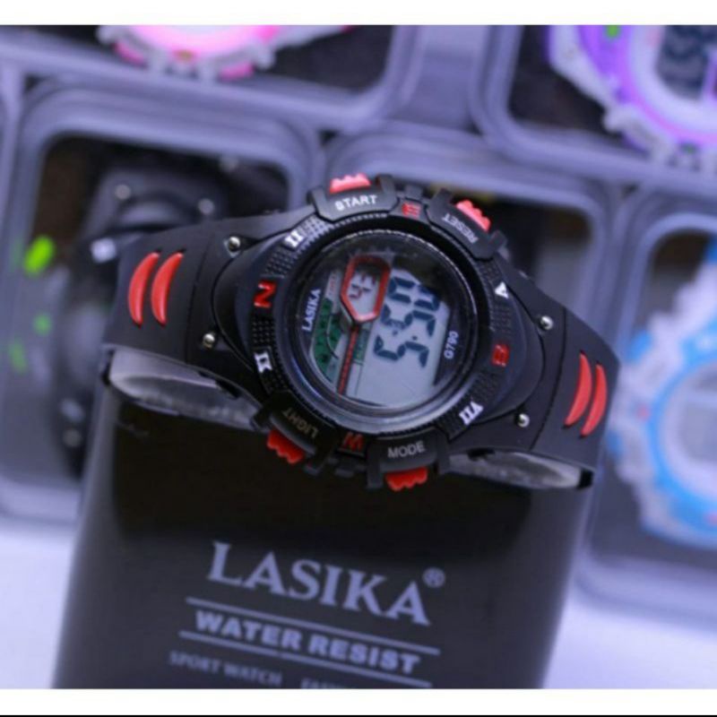 Jam Tangan Lasika ORIGINAL Digital Anak-Anak SD,TK Cewe Cowok Anti Air