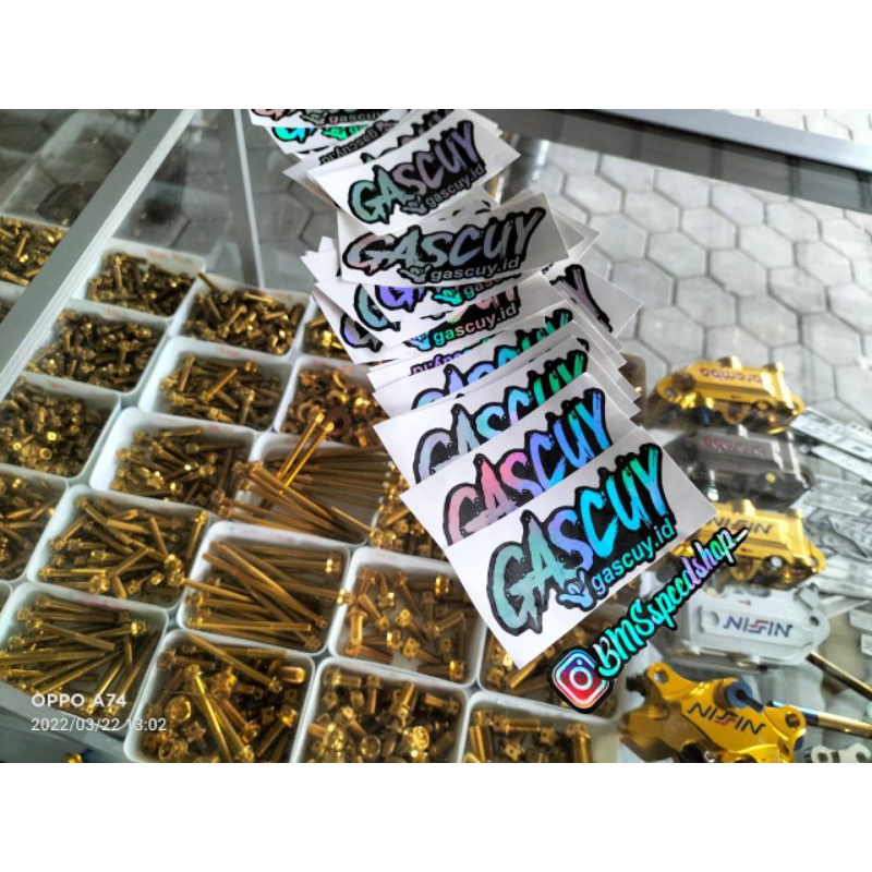 

stiker hologram GASCUY