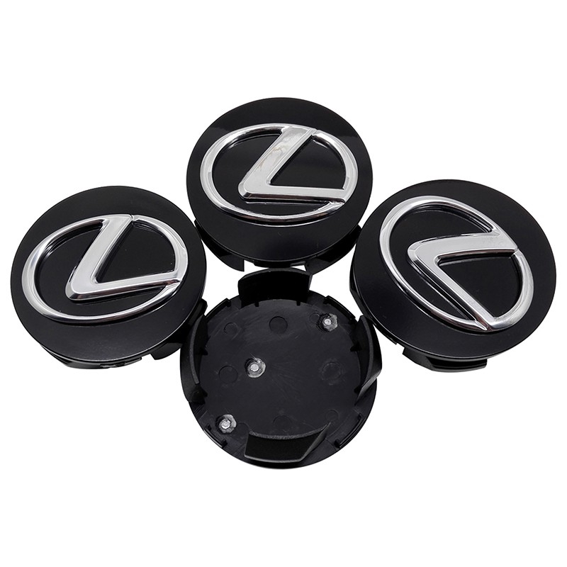 4pcs/set Cover Penutup Hub Tengah Roda Mobil Untuk Lexus Rx300 Rx330 Rx350 Rx400 Rx450 Nx200 Nx300 Gs350 Gs430