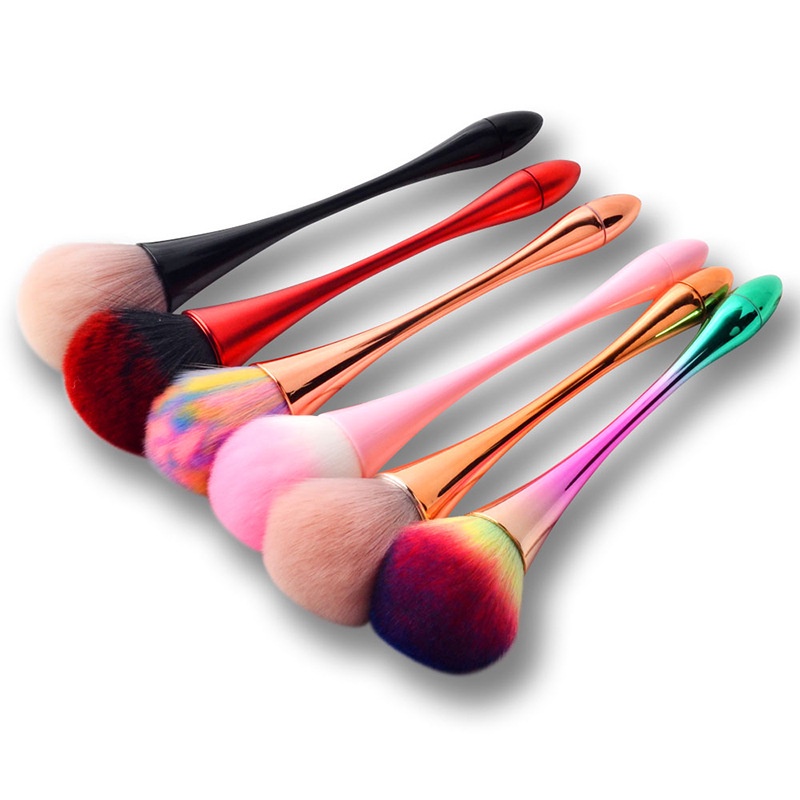 Kuas Make Up Besar Powder Brush Untuk Bedak Tabur Large Powder Blush On Bulu Lembut MakeUp Brushes Tools