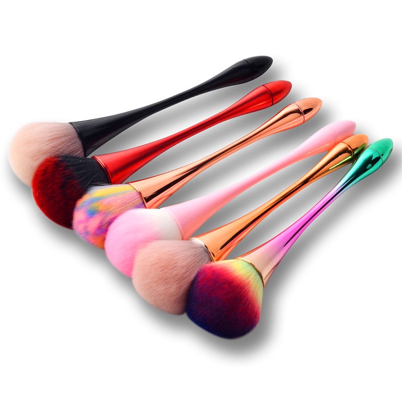 DODORY Kuas Make Up Besar Powder Brush Untuk Bedak Tabur Large Powder Blush On Bulu Lembut MakeUp Brushes Tools